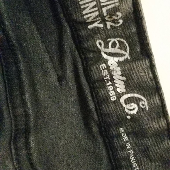 Denim Co Primark Skinny Moto Jeans | 38 x 32 - Picture 2 of 3